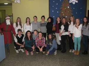 učenici koji su sudjelovali u posjetu